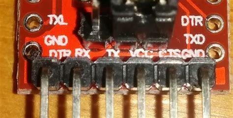 TTL Serial Arduino に対する画像結果