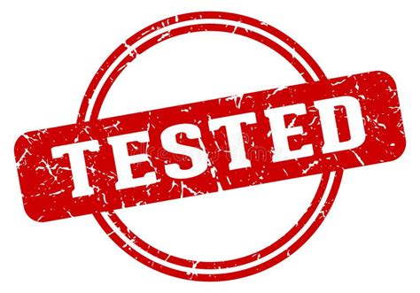 Toradh íomhá ar Tested Stamp Print