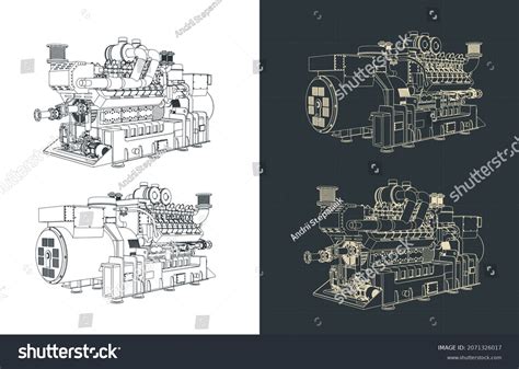 Image result for Diesel Engine Drawing