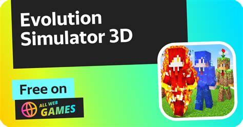 Evolution Simulator 3D (by Sophie Games): Play Online For Free On ...
