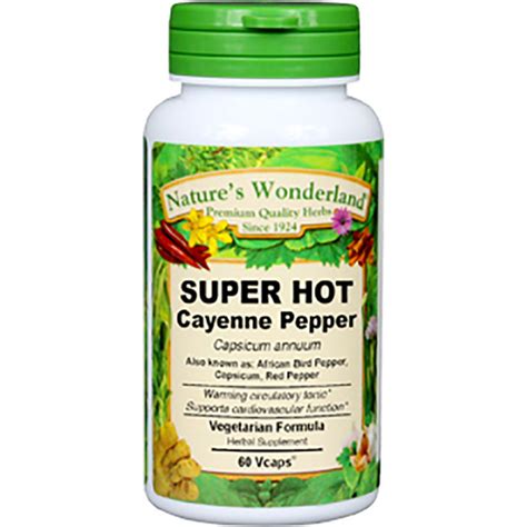Afbeeldingsresultaten voor Cayenne Pepper Capsules
