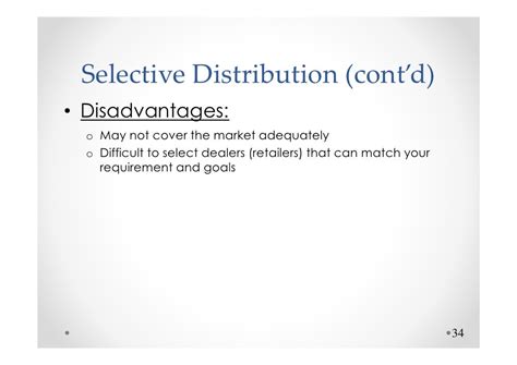 Image result for Example of Selective Distribution