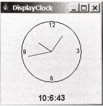 Afbeeldingsresultaten voor Java Clock Code