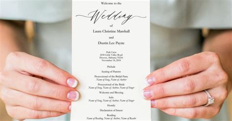 Image result for Christian Wedding Program Examples