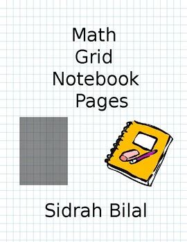 Image result for Math Notebook Grid
