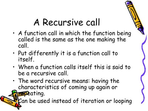 Image result for Recursive Call