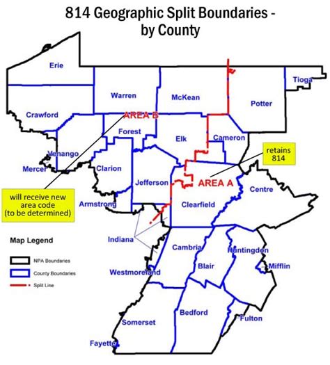 Image result for 814 Area Code