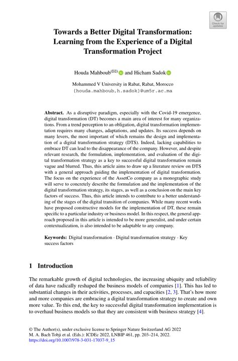 Image result for Digital Transofrmation Project Recommendations