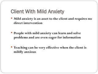 Image result for Mild Anxiety