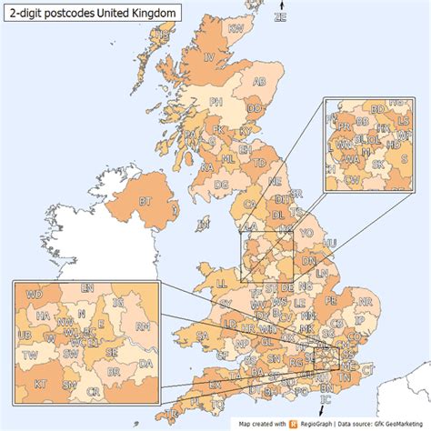Toradh íomhá ar UK Post Code Symbol