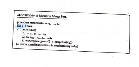 Image result for Recursive Relation for Merge Sort