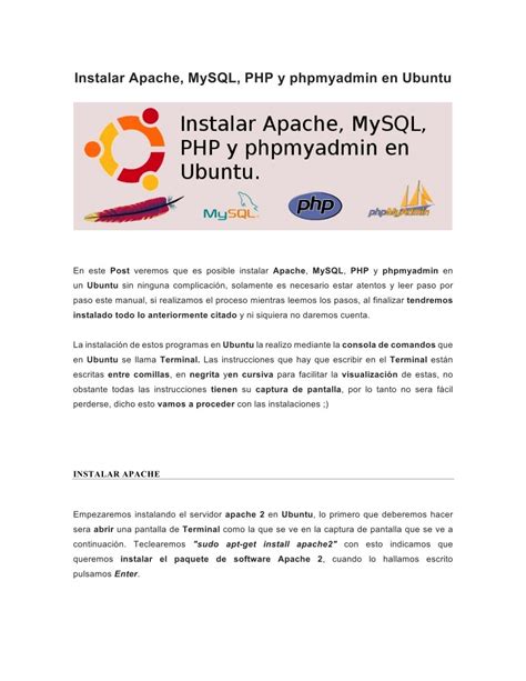 Image result for Instalar Apache MySQL