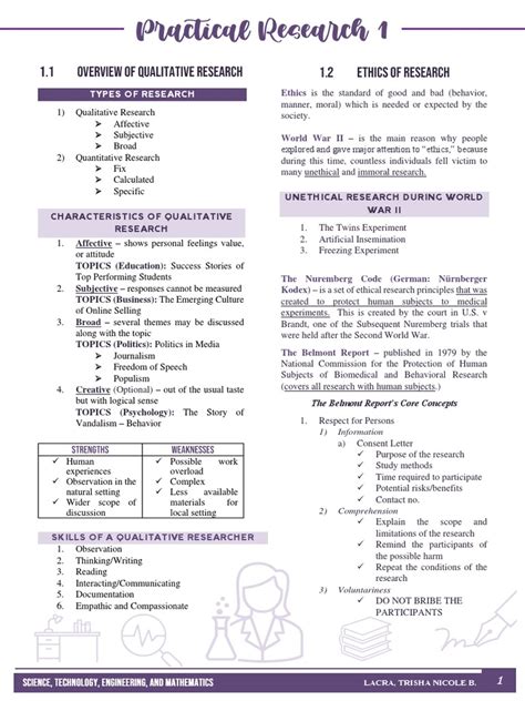 Image result for Practical Research 1 Reviewer Notes