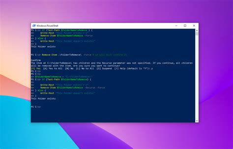 Image result for How to Remove Folder Using PowerShell