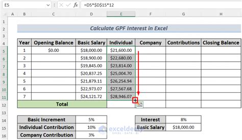 How to Add Interest Rate in Excel ಗಾಗಿ ಇಮೇಜ್ ಫಲಿತಾಂಶ