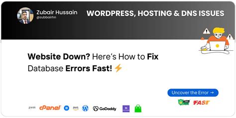 Toradh íomhá ar Database Connection Failure