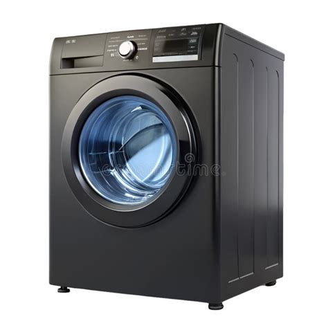 Toradh íomhá ar Washing Machine Black Background