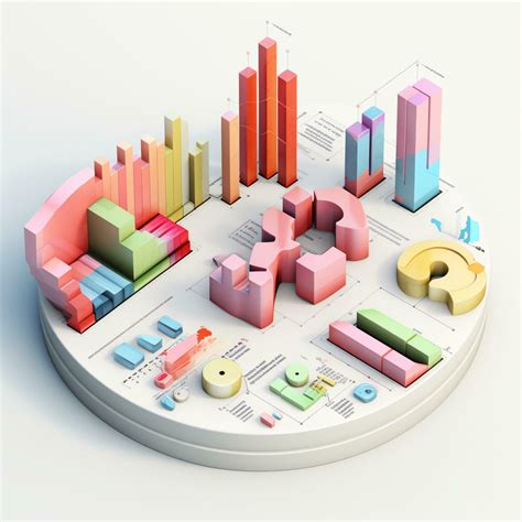 Image result for 3D Graphic Business Statistics Visualization Vector Image