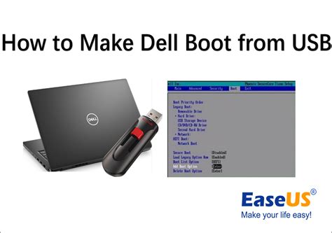 How to Make Dell Boot from USB Windows 11/10 | 2025🔥
