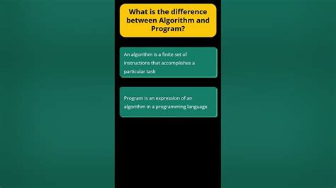 Toradh íomhá ar What Is the Differnce Between Algorithm and Program