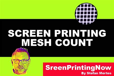 Image result for Screen Printing Mesh Count Chart