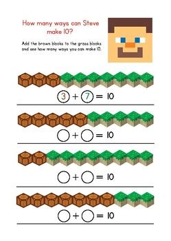 Image result for Minecraft Coding Worksheets