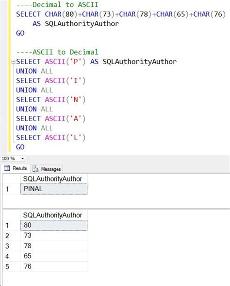 Toradh íomhá ar How to Convert ASCII to Char in Python
