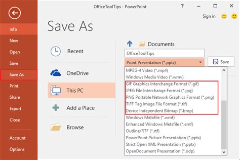 PowerPoint Auto Save Files-साठीचा प्रतिमा निकाल