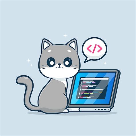 Cat Coding Blue Screen-এর ছবি ফলাফল