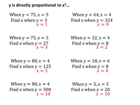 Image result for Square Proportionality