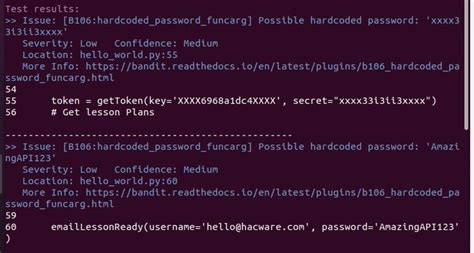 Bandit - Security Scanner for Python