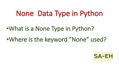 Afbeeldingsresultaten voor None Keyword in Python