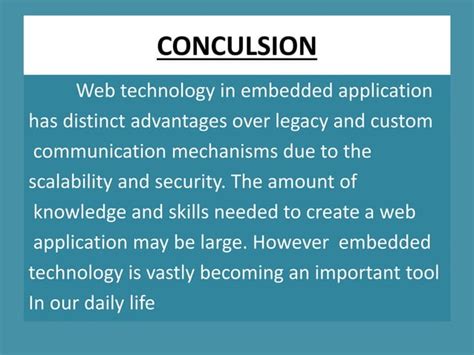 Image result for Embedded Web Technology Template