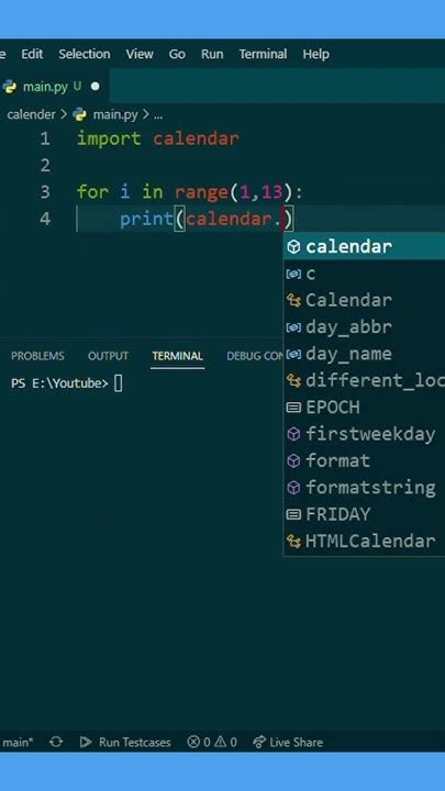 Image result for Python Code From Year Calander