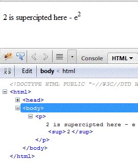 Image result for SUP Tag HTML