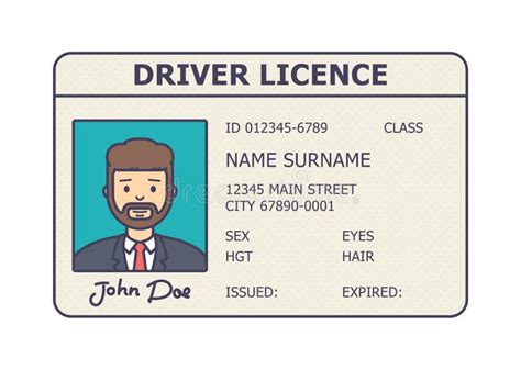 Image result for Drivers License Picture Drawing