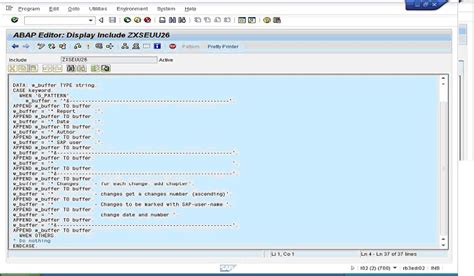 Afbeeldingsresultaten voor ABAP Contains Pattern