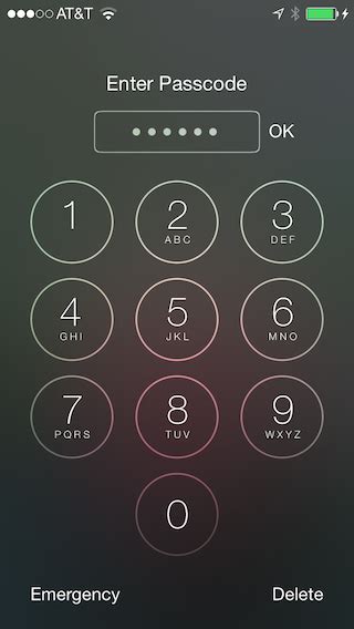 Afbeeldingsresultaten voor iPhone Passcode Number of Digits