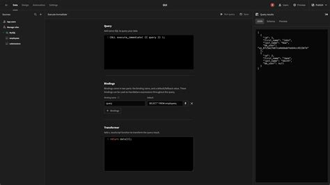 Image result for SQL Tables in GUI