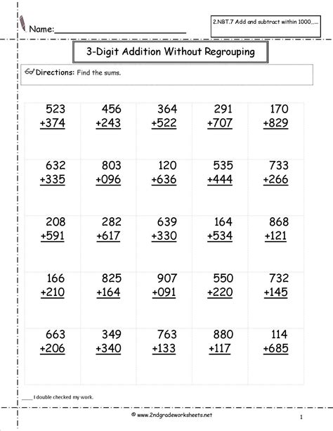 Image result for Second Grade Math Worksheets