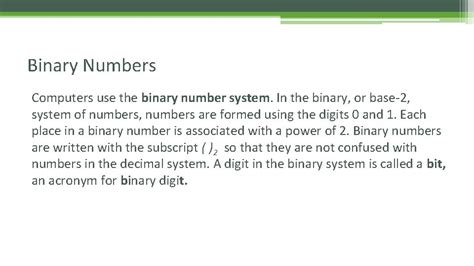 Image result for Introduction to Binary Number System