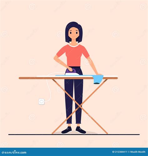 Image result for Ironing Clothes Drawing