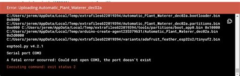 Toradh íomhá ar Arduino Com3 Error