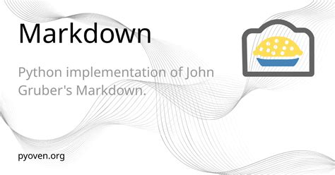 Toradh íomhá ar Python Markdown Editor GitHub