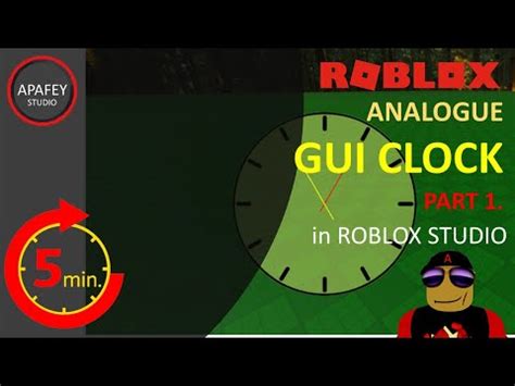 Image result for How to Make a Clock GUI in Roblox