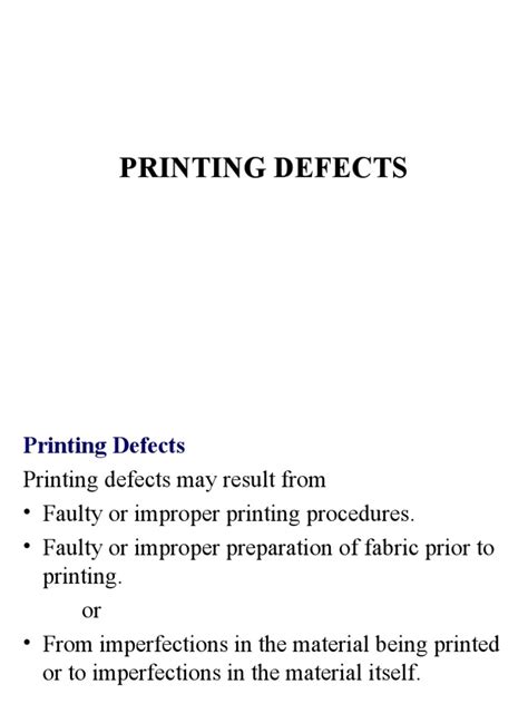 Image result for Tracking Defect in Printing Process
