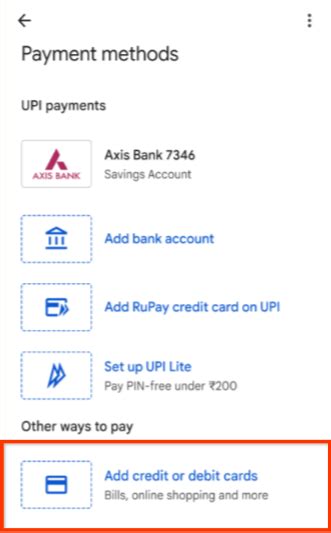 Image result for Add Credit Card
