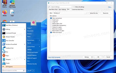 Image result for Windows 11 Start Button Classic Shell