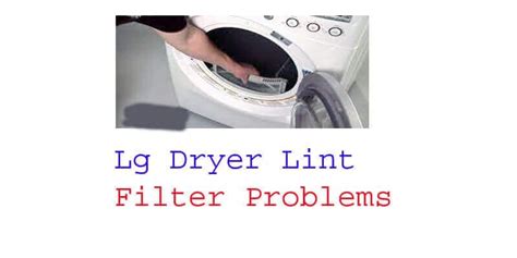 Image result for LG Sensor Dryer Clean Filter Error