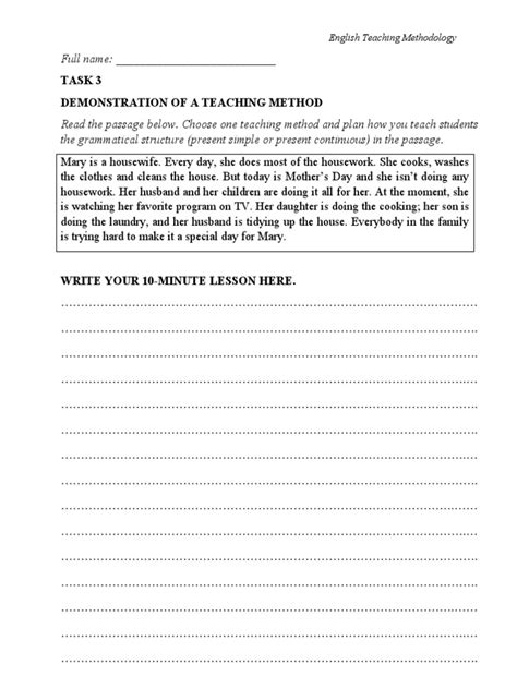 Image result for Demonstration Task Examples